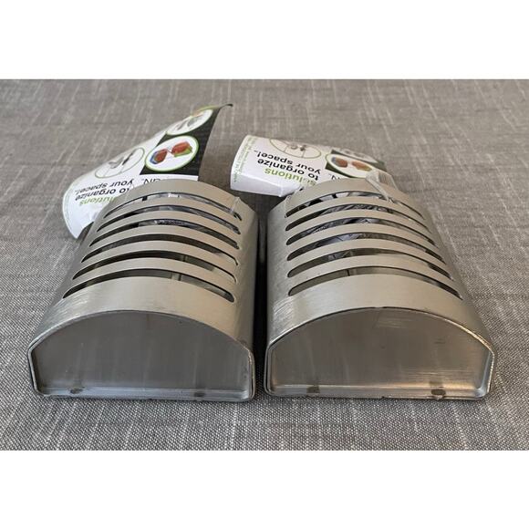 m Design 2 Metal Pen/Pencil Holders Cups - Picture 3 of 7